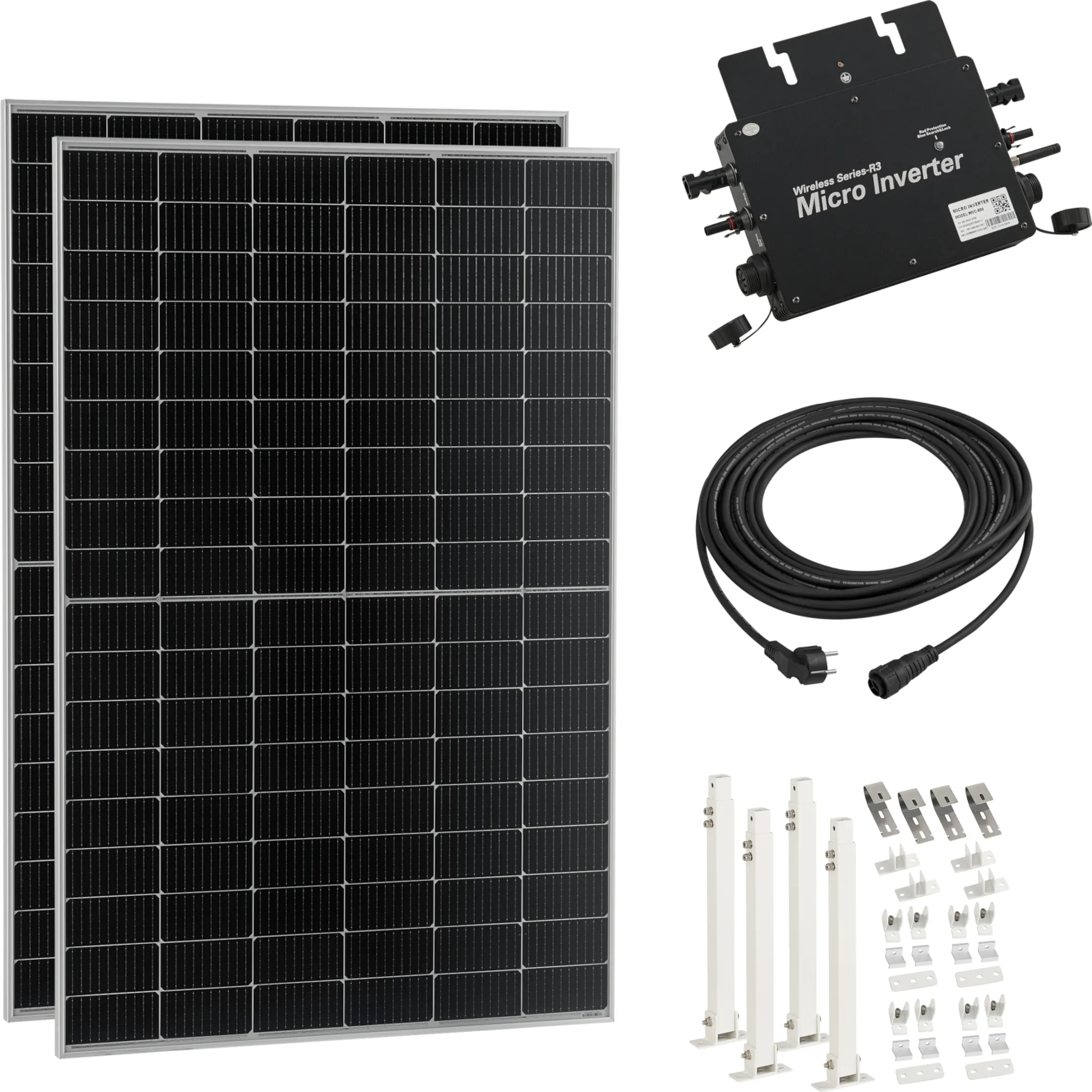 Brusson Balkonová elektrárna Brusson 800 W – balkonová fotovoltaika